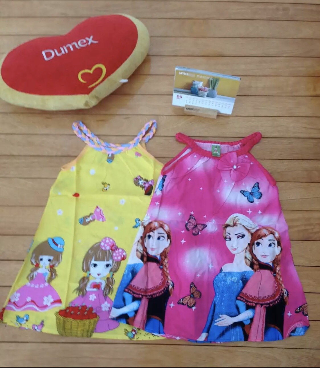 HCM ĐẦM TÔN CHẤT VẢI MỀM MỊN SIÊU THOÁNG MÁT IN NHIỀU HÌNH CHO BÉ GÁI TỪ 06 KG ĐẾN 20KG Mẫu ngẫu nhiên