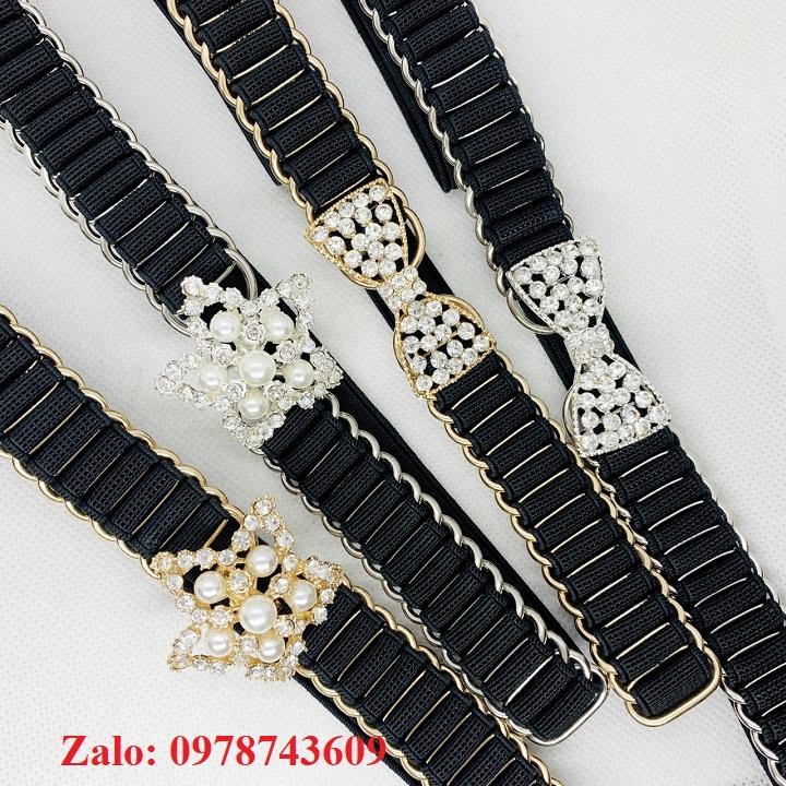 Đai váy Thắt lưng nữ NỊt nữ ong - thắt lưng nữ KẾT 1.5cm