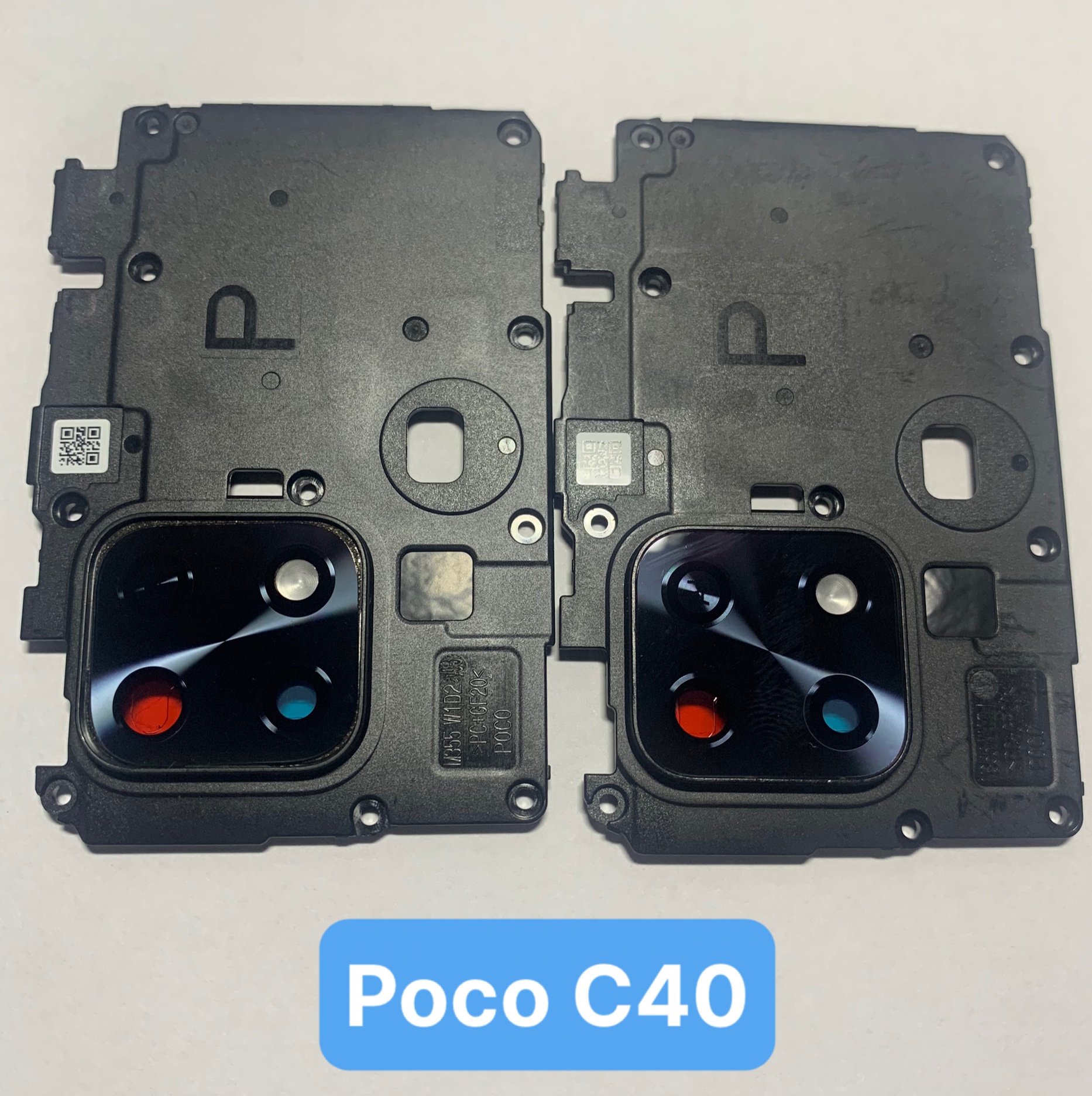 Cụm kính camera liền vành xiaomi poco C40