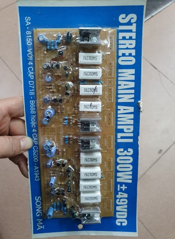 bo công suất 8 sò 1 vê 300W STE
