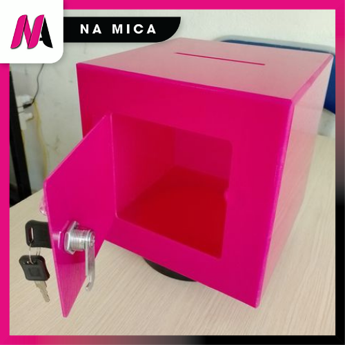 thùng tip box- thùng từ thiện-thùng đựng tiền tip