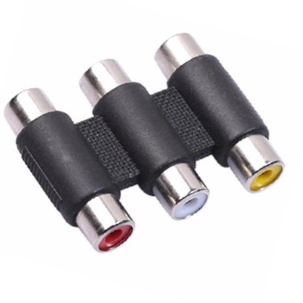 Đầu nối RCA - khớp nối dây AV 3-3