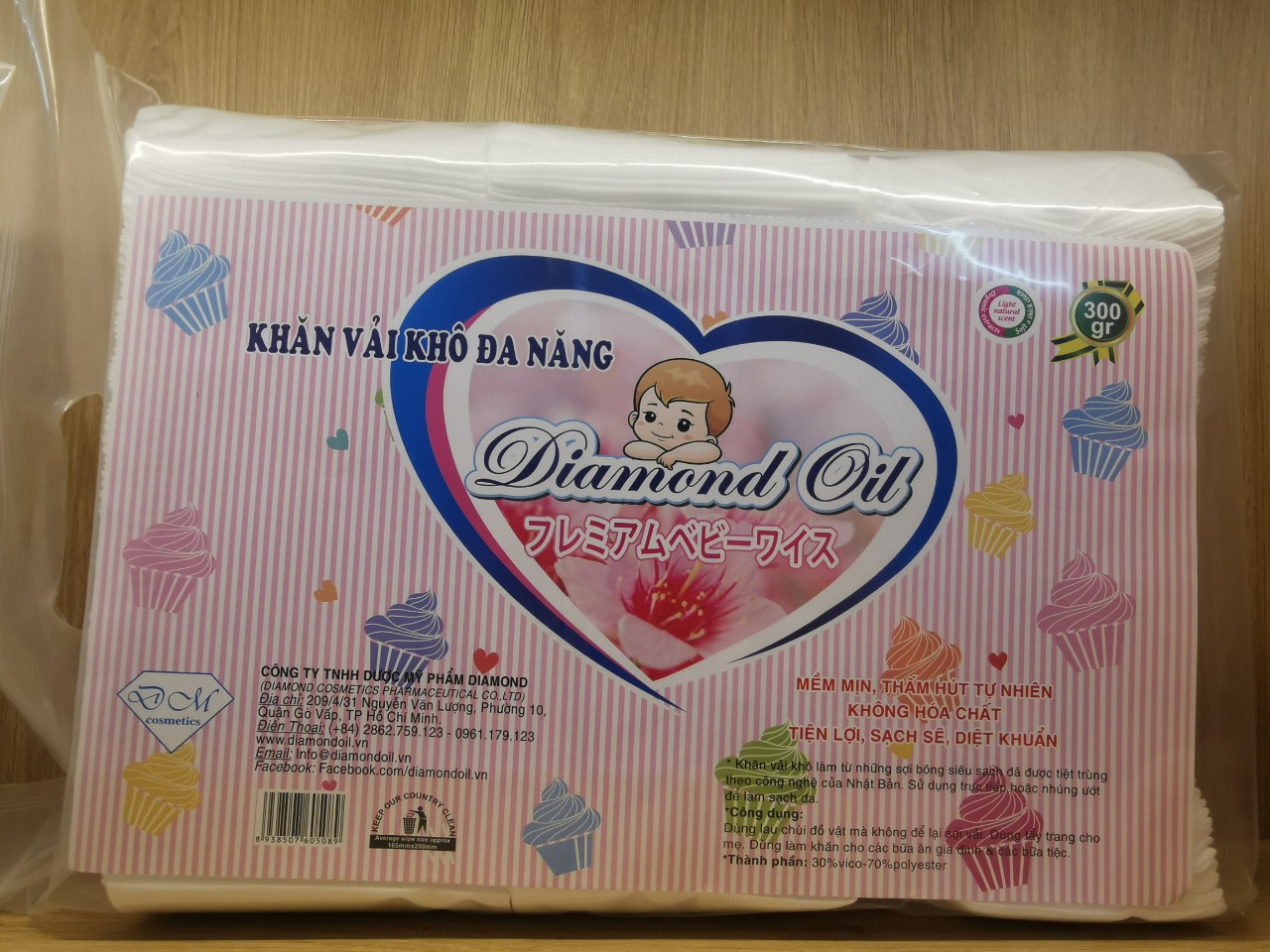 [HCM]Khăn khô đa năng Diamond oil
