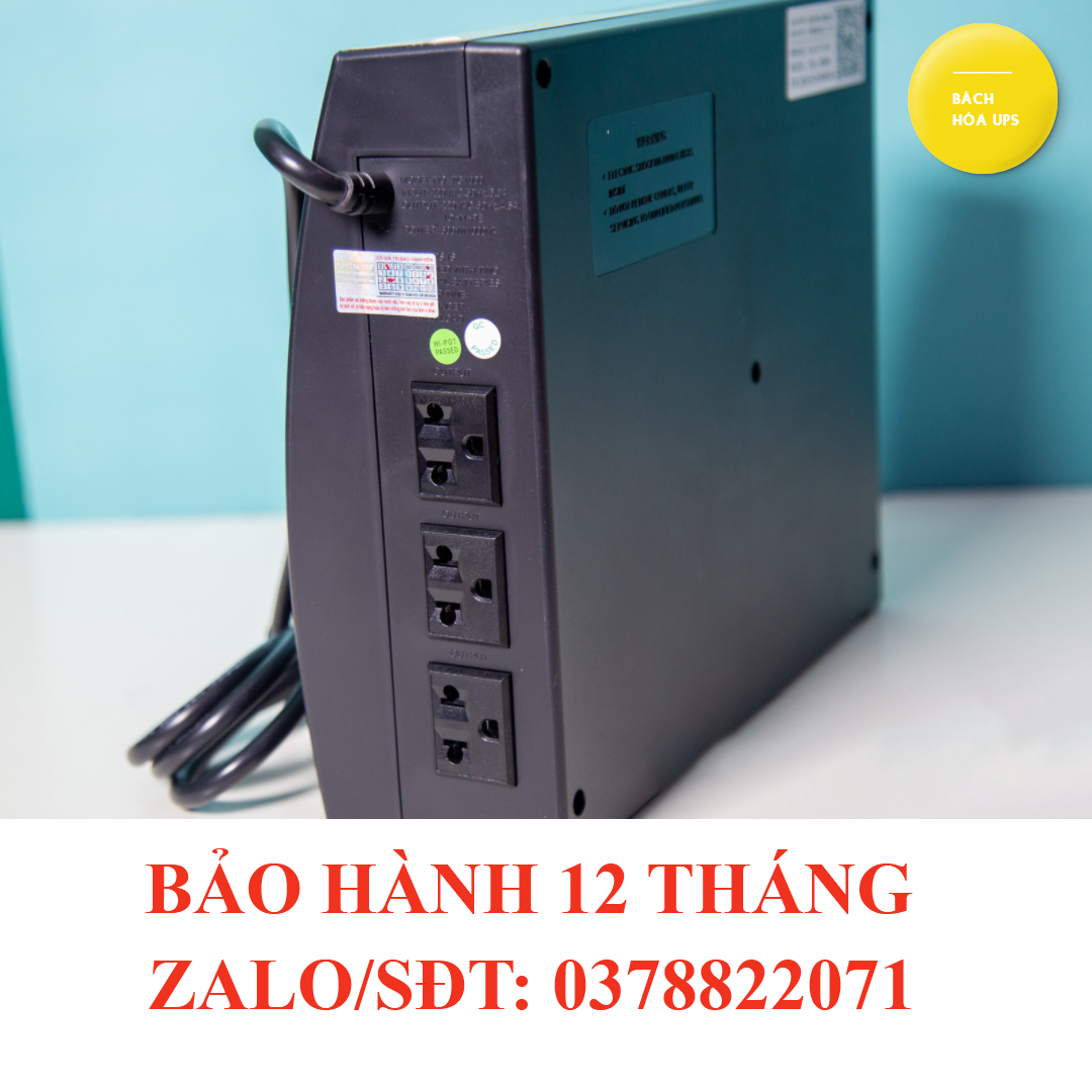 Bộ lưu điện (UPS) SANTAK 1000VA/600W (bao gồm ắc quy - BH: 12 tháng)