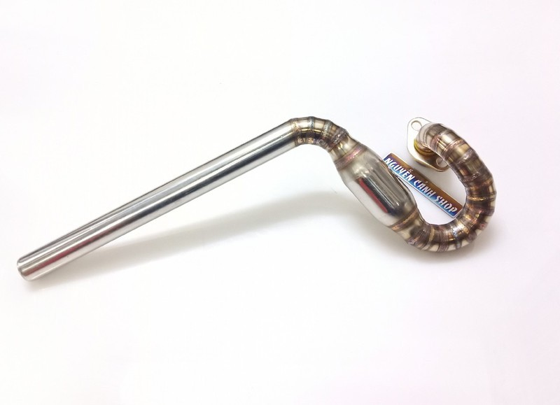 Cổ pô dream inox bầu hơi - mạnh tú mts
