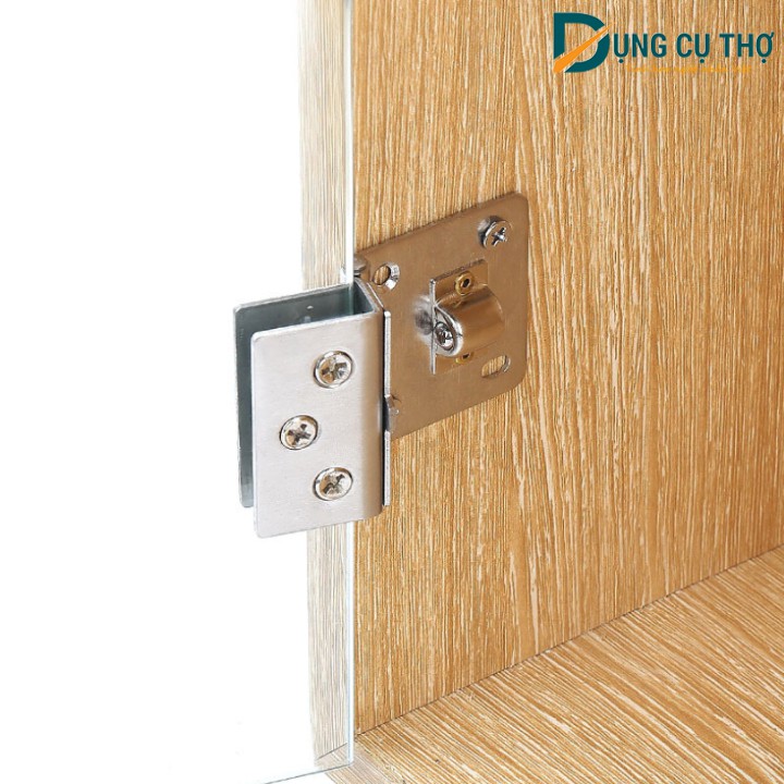 Bản lề cửa kính inox chốt bi