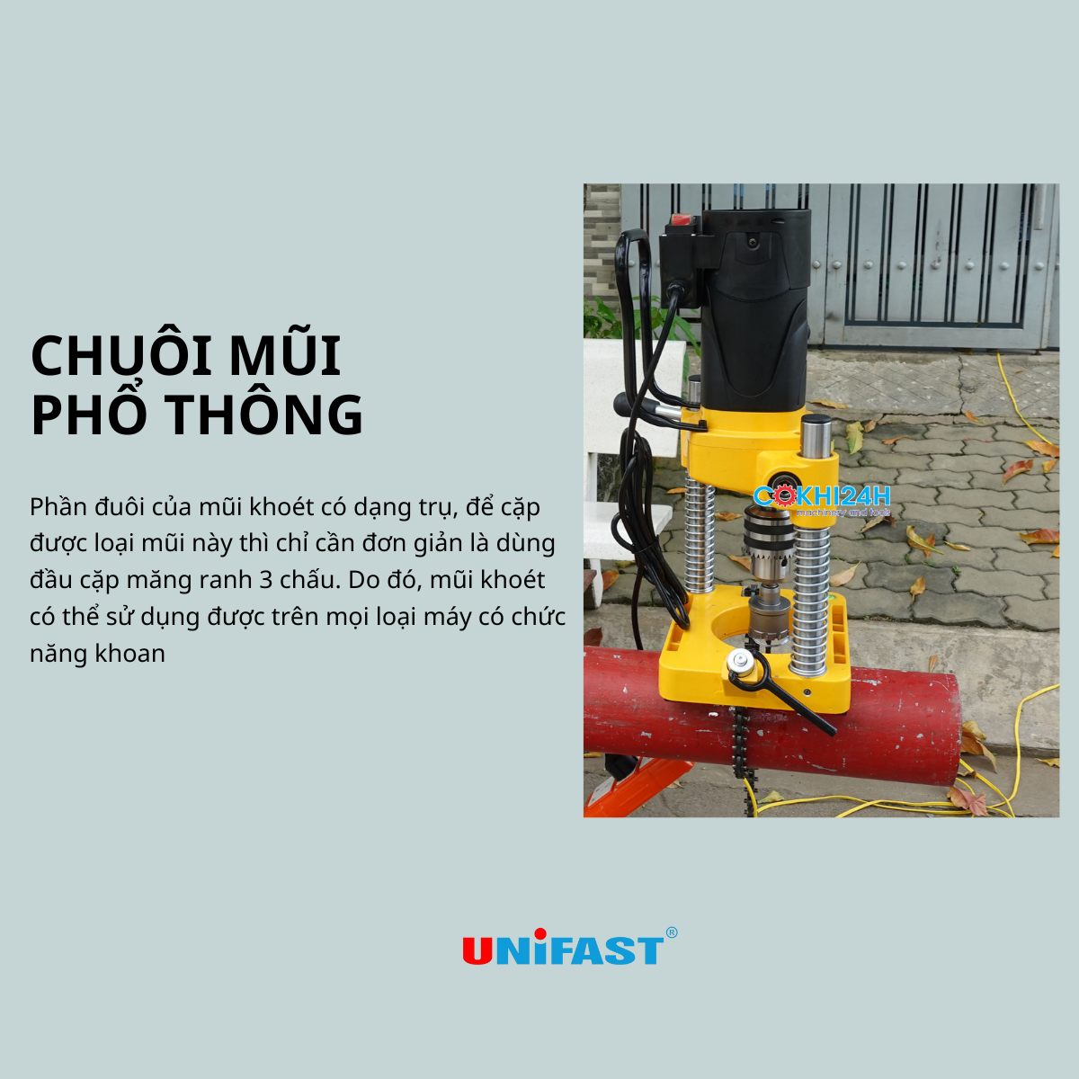 Unifast mct-20 20mm alloy hole saw