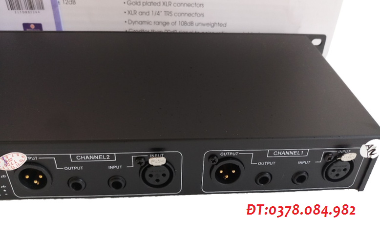 Lọc xì equalizer dbx 215 -TẶNG 2 dây canon