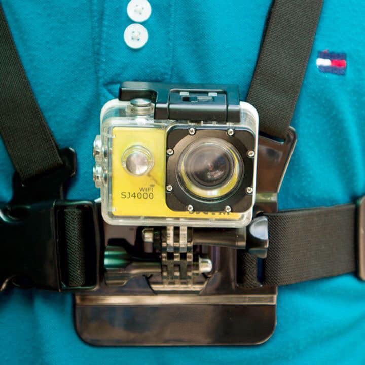 Dây đeo ngực cho điện thoại làm camera hành trình