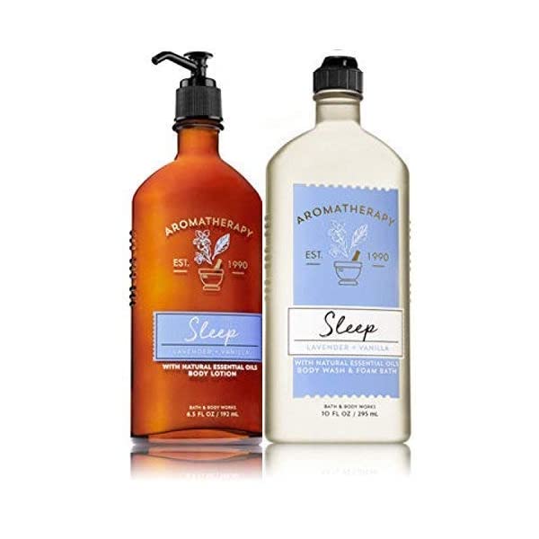 Sữa Tắm Lavender + Vanilla Bath And Body Works Aromatherapy (295ml)