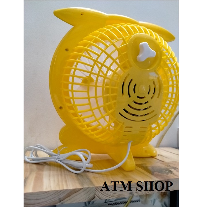 QUẠT ĐIỆN MINI PIKACHU-QUẠT ĐỂ BÀN