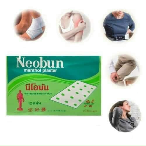 Miếng cao dán giảm đau Neobun Thái Lan
