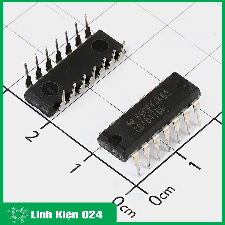 IC CD4047 DIP14 / SOP14 tiêu thụ điện năng thấp