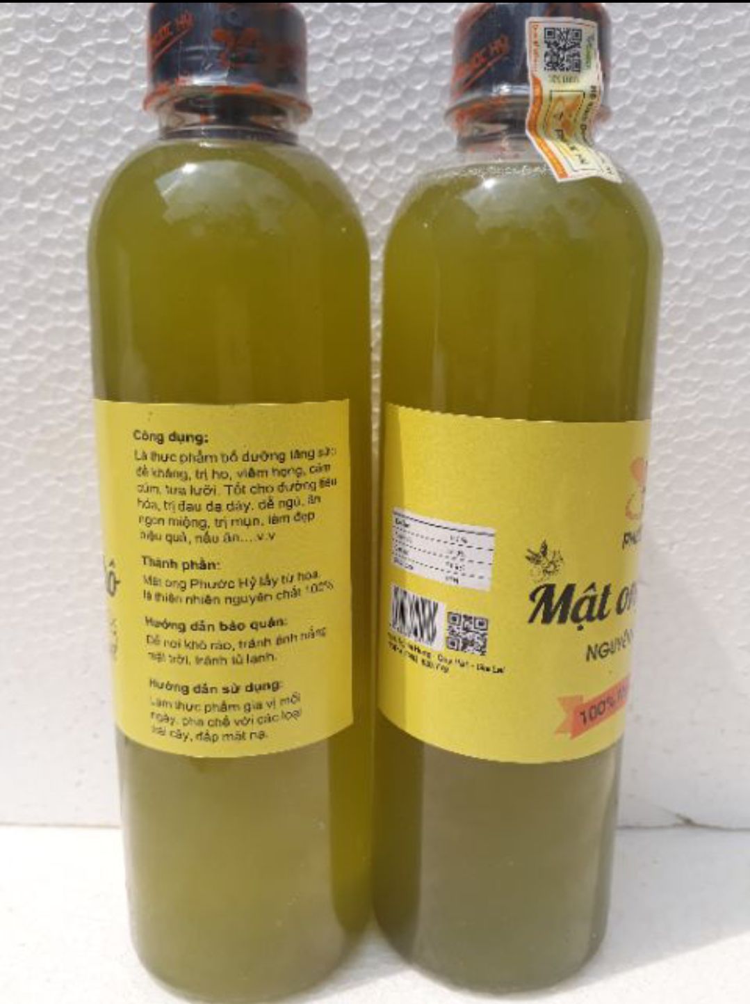 mật ong hoa bạc hà