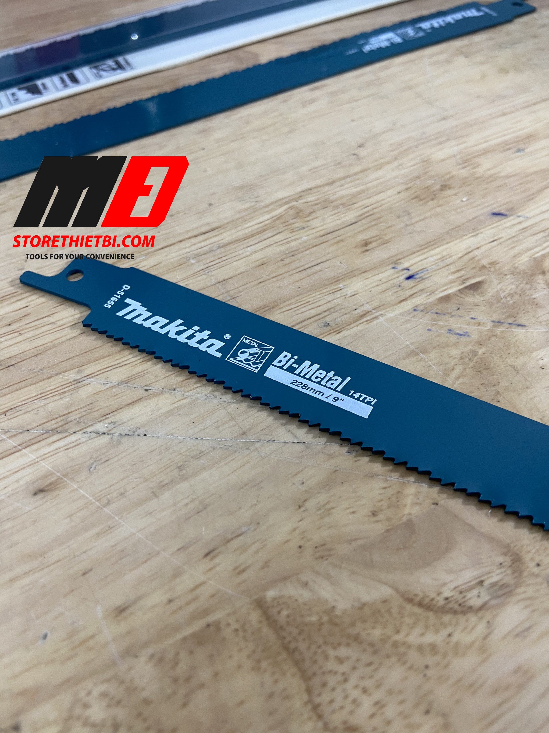 [HCM]Bộ 2 lưỡi cưa kiếm Makita ( Cưa sắt) D-51655