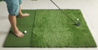 Thảm tập golf swing 150x100cm kèm 2 tee cao su - Golf Hitting Mat thumbnail