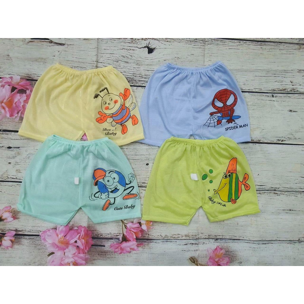 [Cotton 100%] Combo Quần Đùi Chục Cho Bé