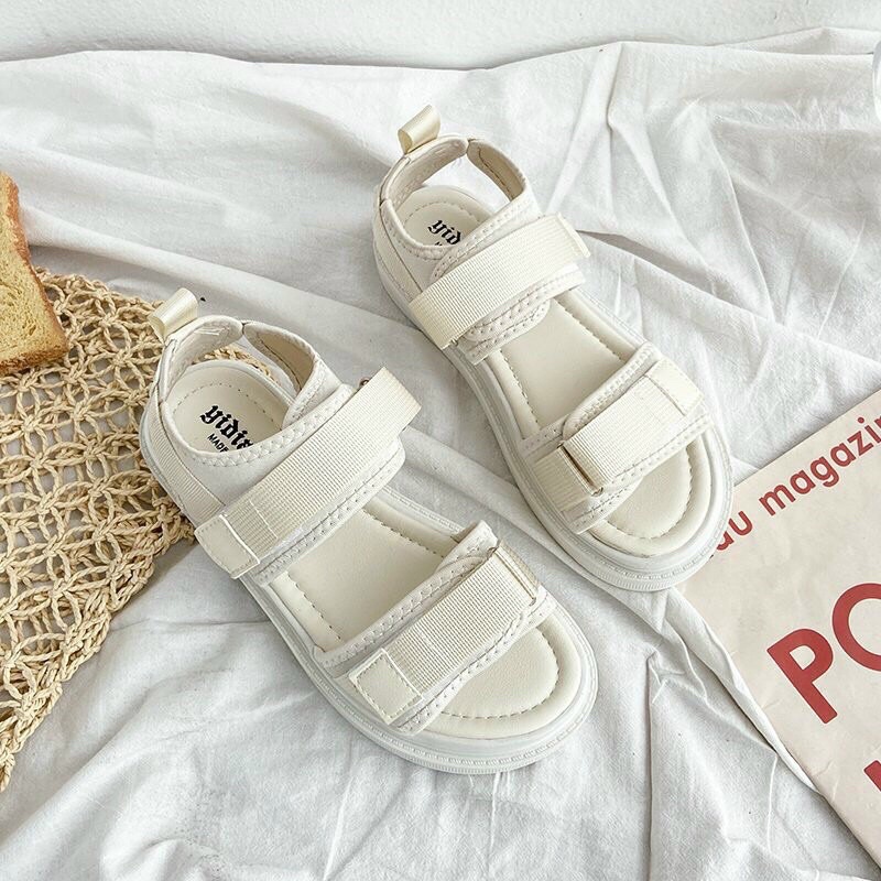 [HÀNG SẴN +ẢNH THẬT ] DÉP SANDAL NỮ ,QUAI DÙ ÊM NHẸ MỀM MẠI