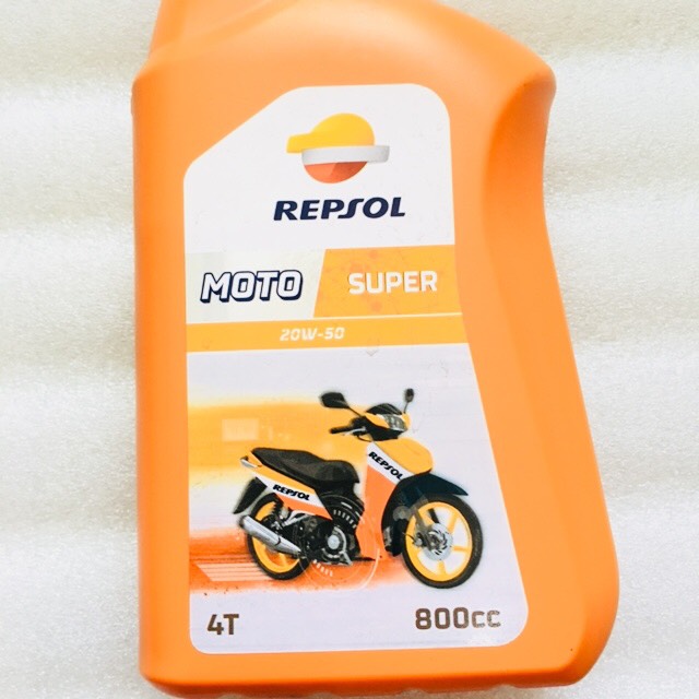 NHỚT REPSOL MOTO SUPER 20W50 800ML