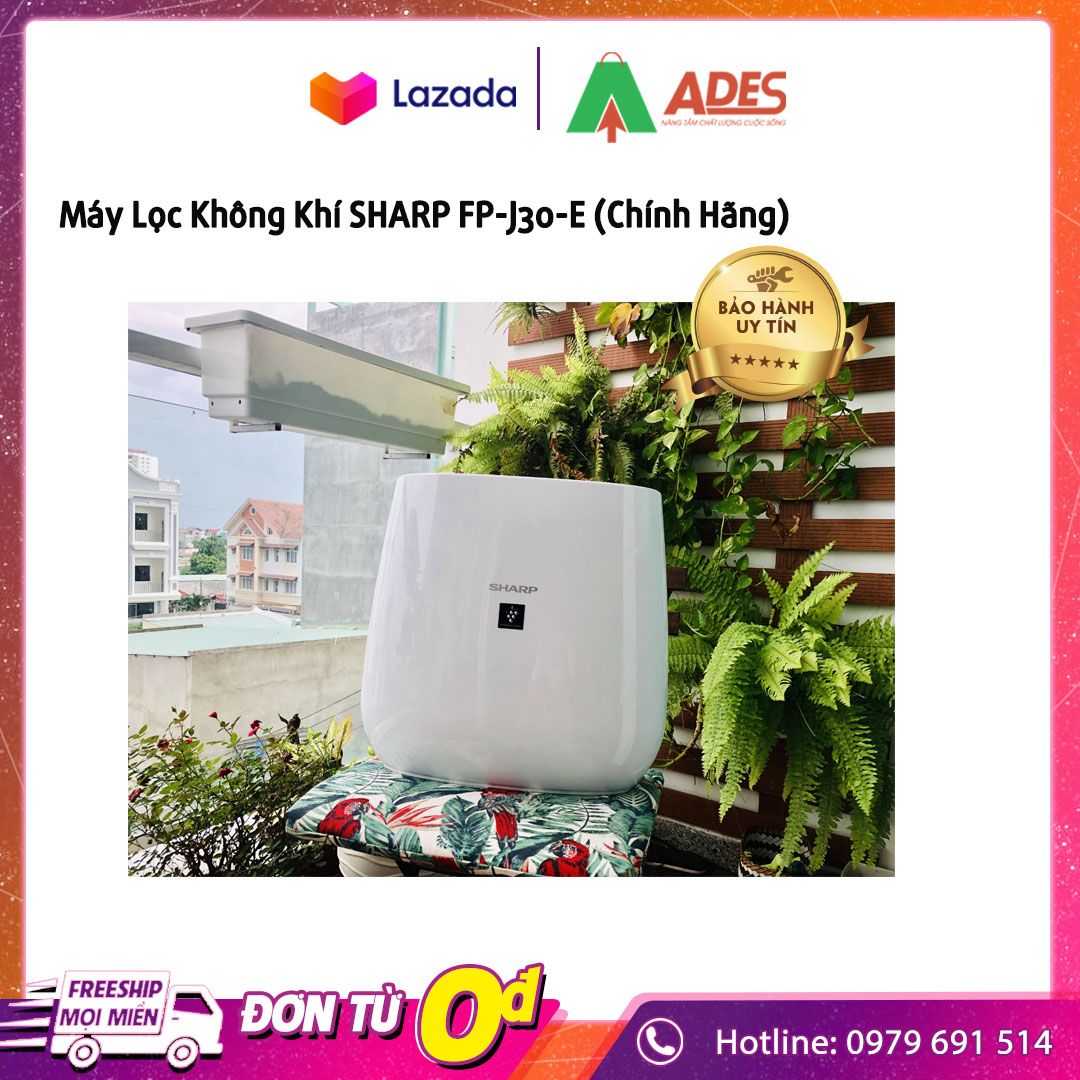 [SIÊU HOT] Máy Lọc Không Khí SHARP FP-J30E-A/E/P - BH 12 Tháng