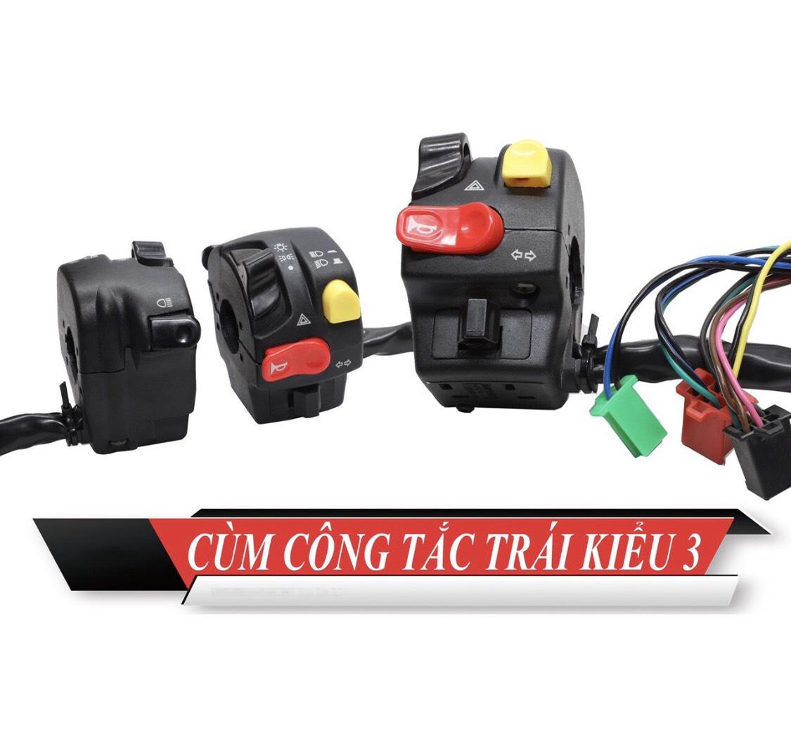 Cùm Công Tắc Trái Domino Kiểu 3