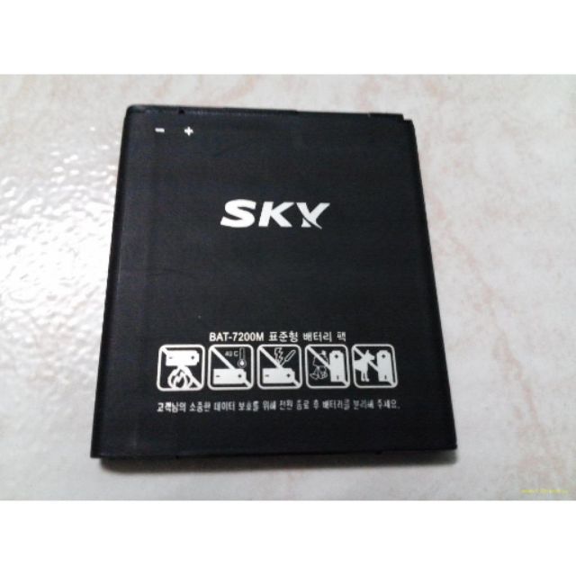 Pin sky a830 a830l a830s a830k xin mới 100% _ bh 6 tháng