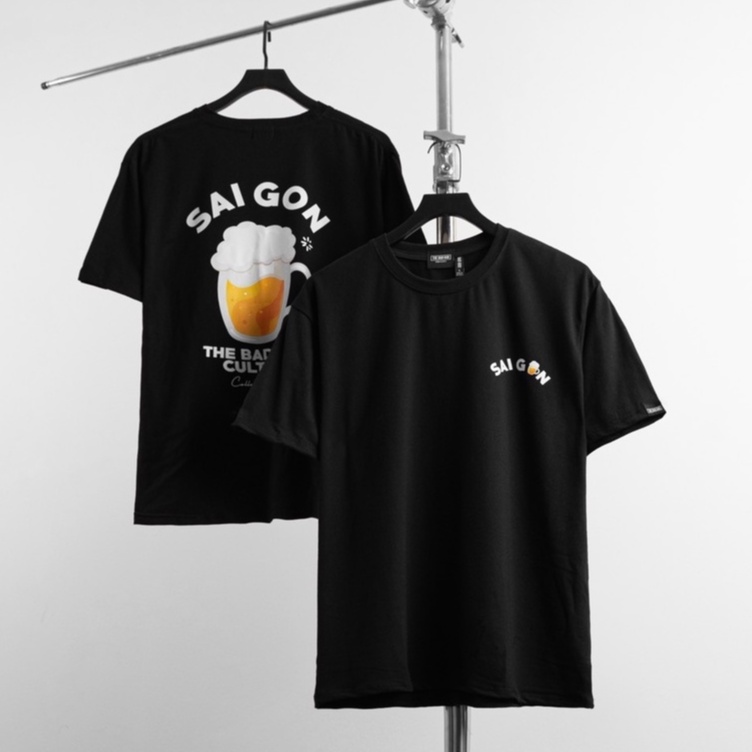LUCKÁo thun tay lỡ The Bad God Saigon tee