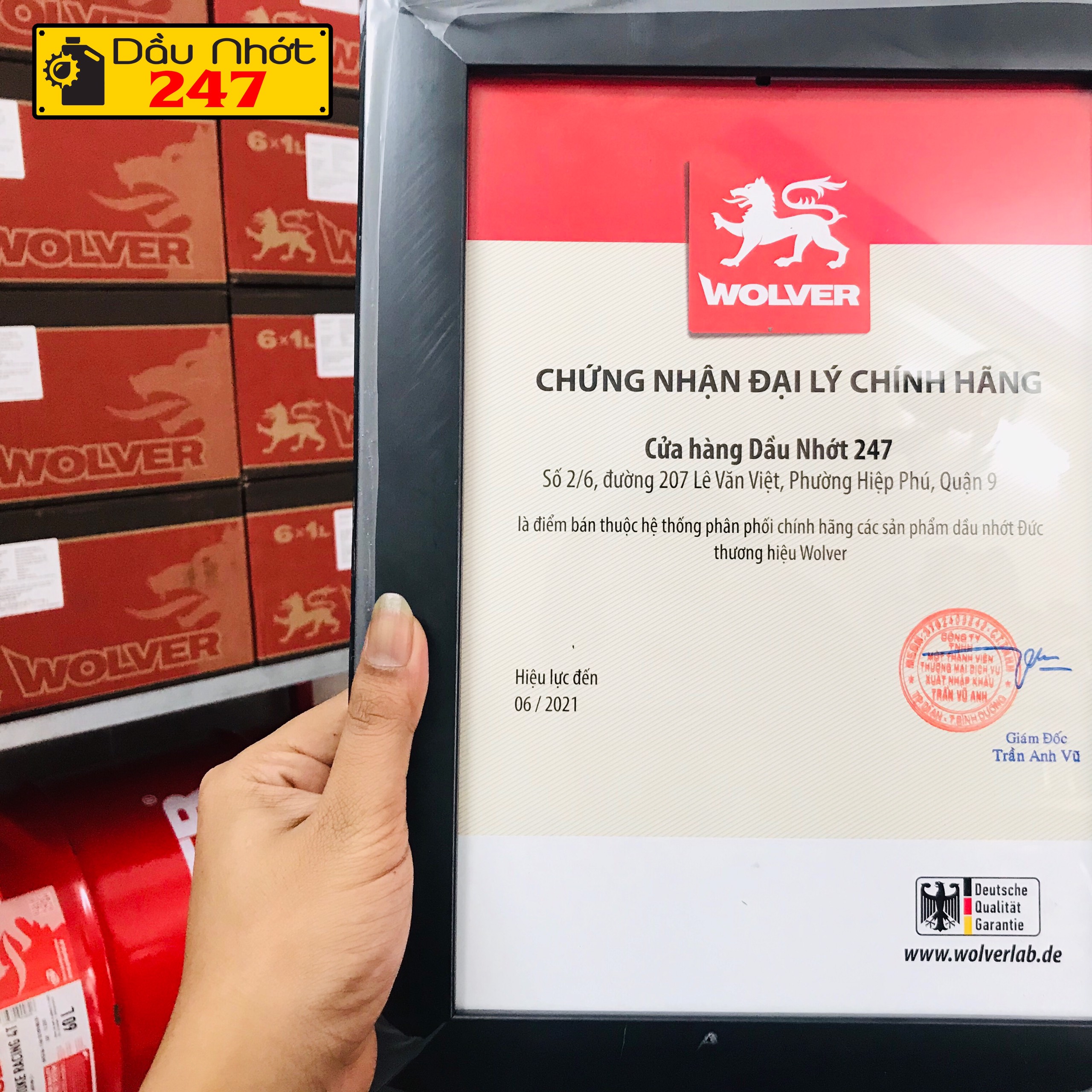 Thùng nhớt Wolver Racing 10w40 800ml