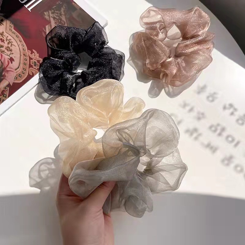 Crunchies buộc tóc cute hàn quốc