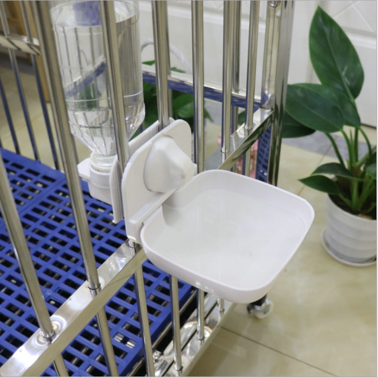 bình uống nước tự động (máng lớn) dành cho (chó  mèo  gà) chất liệu (nhựa dầy)
