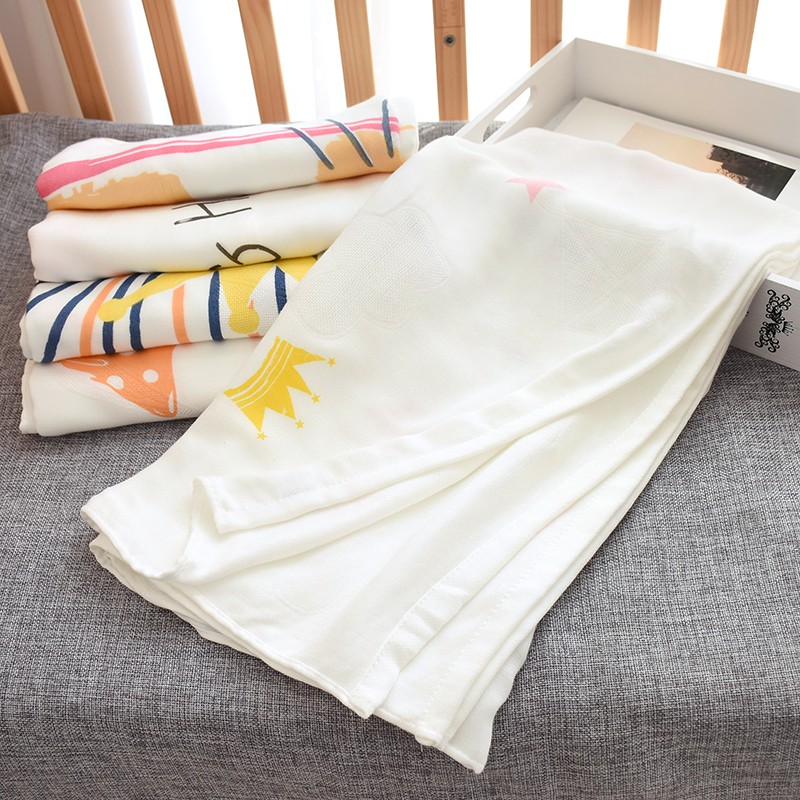 Chăn lụa cotton cao cấp , chăn đắp siêu mềm mịn thoáng mát cho bé