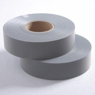 Cuộn vải phản quang màu ghi bản 2.5