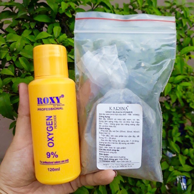 Bột tẩy nâng nền và khử màu tóc không hư hại tóc Ash Karina 500g