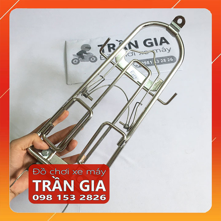[FreeshipMAX] Baga xe exciter 155  VVA năm 2020-2021 baga giữa ex 155 nhựa inox titan 7 màu 10 ly