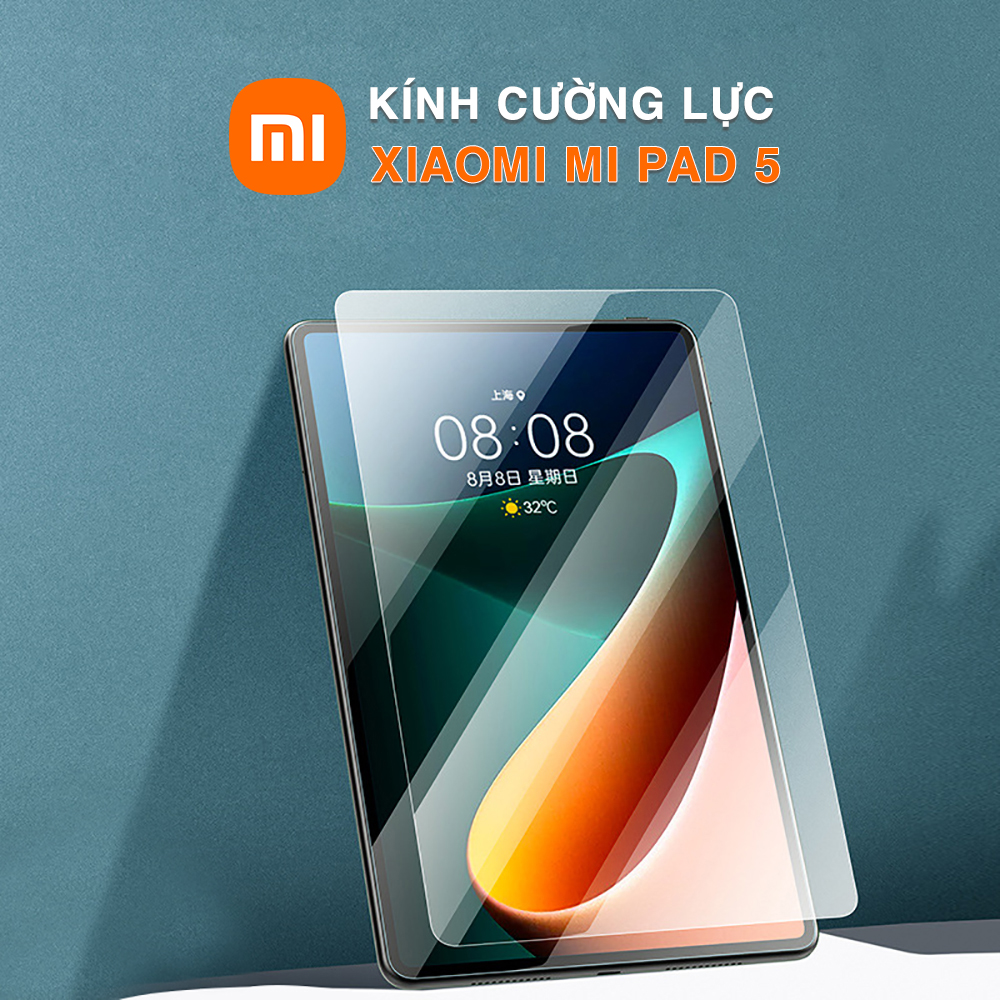 Kính cường lực Xiaomi Mi Pad 5 full màn hình trong suốt độ cứng 9H - Dán màn hình Xiaomi Mi Pad 5