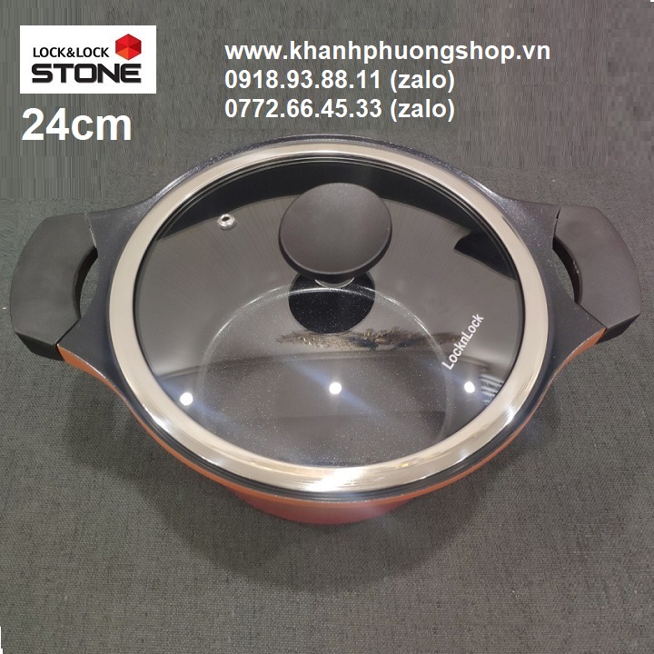 [HCM]nồi vân đá lock&lock - nồi vân đá lock&lock