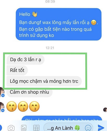Combo triệt lông từ wax lông và mỡ trăn An Lành (tặng kèm giấy)