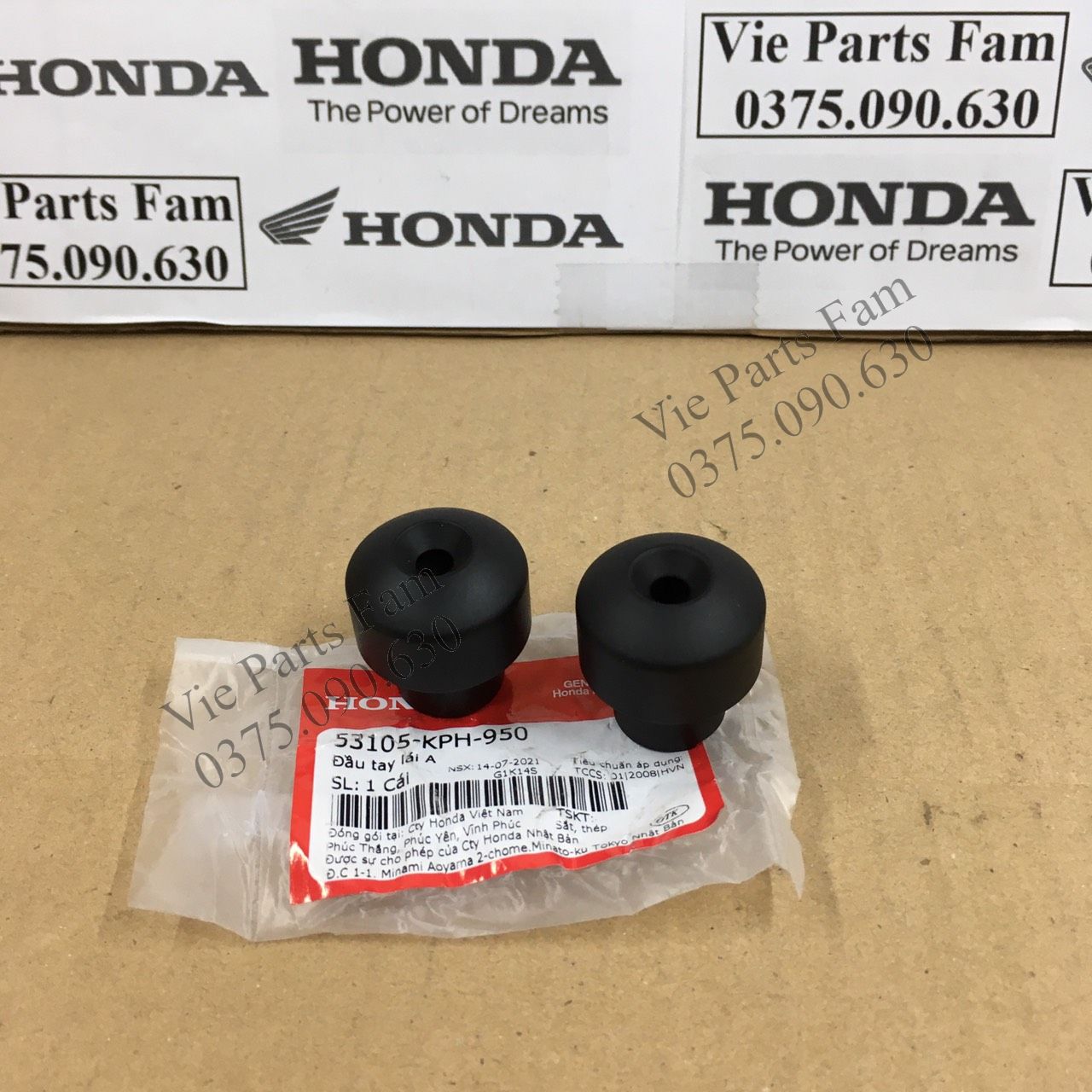 Cặp gù tay lái Wave A100/RS100/S100, Wave cá 100, Future Neo, Future Neo Fi, Future X, hàng din Honda mới 100%