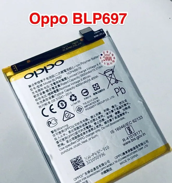 Pin Oppo F11 Pro BLp697 bảo hành đổi mới