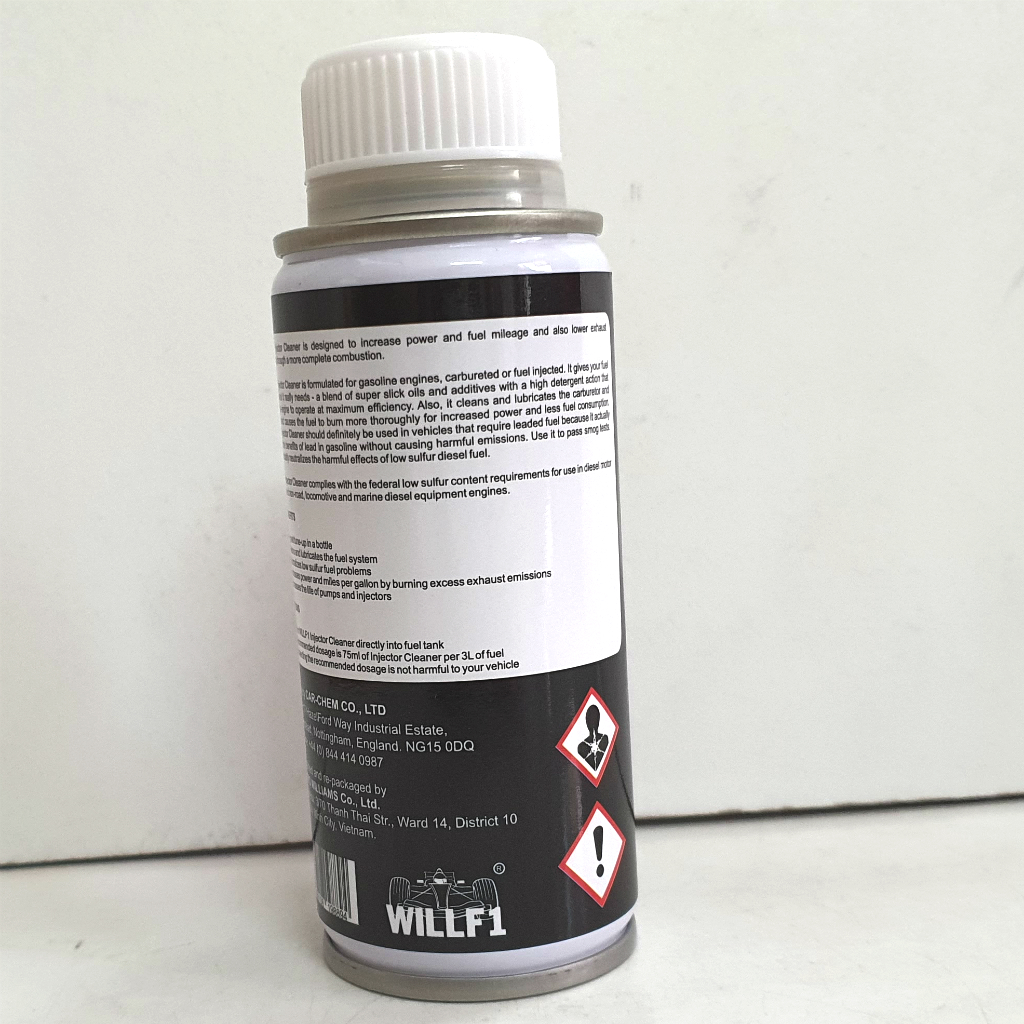 [HCM]VỆ SINH KIM PHUN BUỒNG ĐỐT WILLF1 INJECTOR CLEANER 75ML