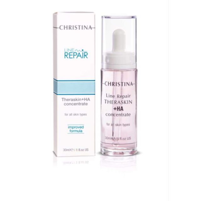 Christina Line Repair - Theraskin + HA Concentrate - Serum cấp nước trẻ hóa da