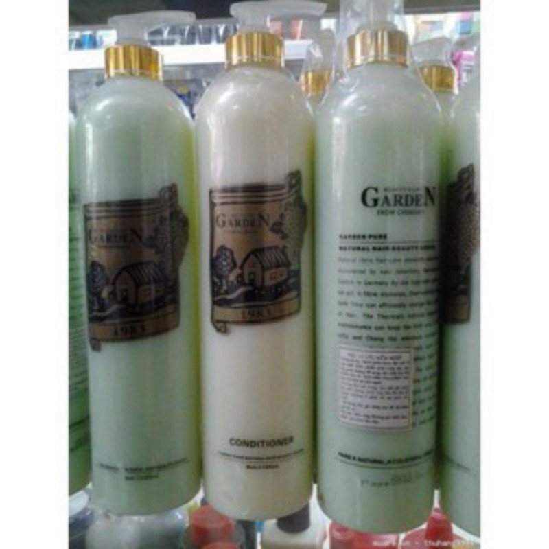 Cặp gội xả Garden 1100ml/chai