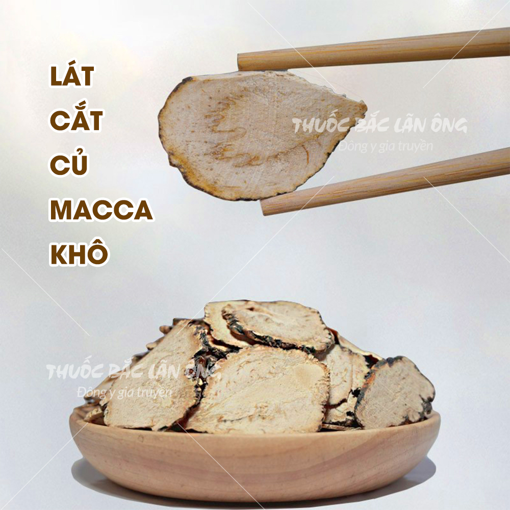 Sâm maca đen 100g (củ maca khô) – Lãn ông