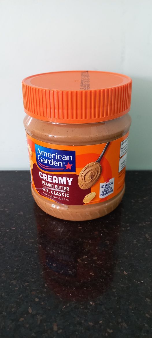 Bơ đậu phộng mịn .american garden peanut butter creamy 340g.please note expiry date/hsd:10/2024
