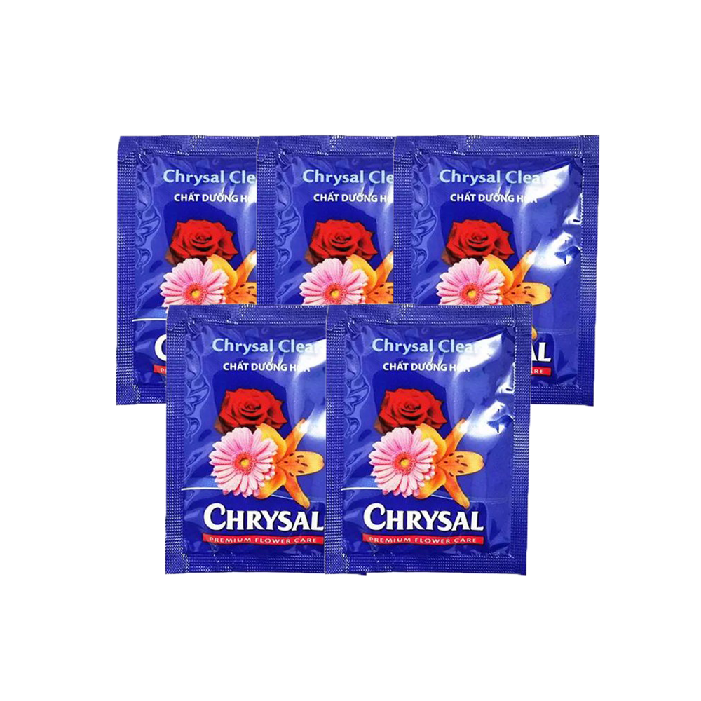 Chất dưỡng hoa lâu tàn Chrysal - Gói 5 gram - Nông Nghiệp Phố