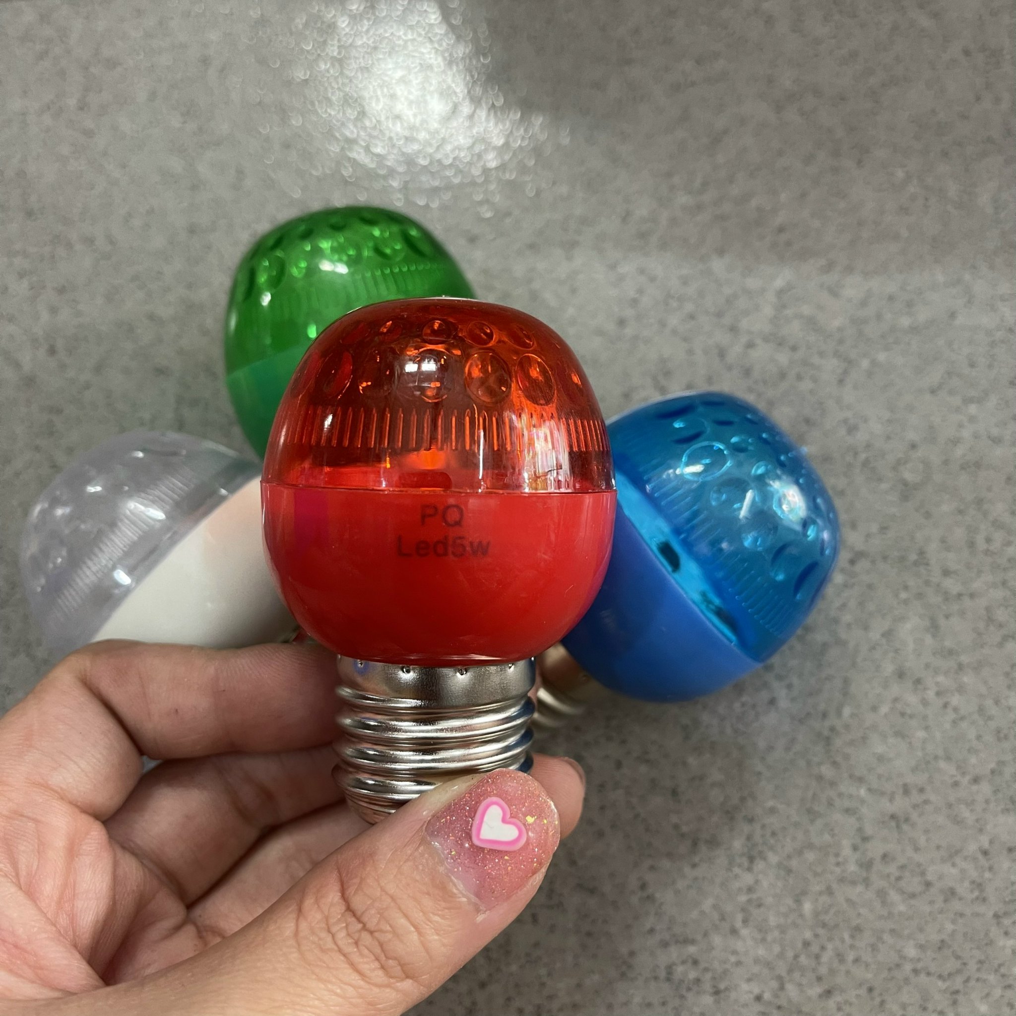 Bóng đèn Led (10 chíp LED nhỏ) để bàn thờ siêu sáng trái chanh - đuôi E27