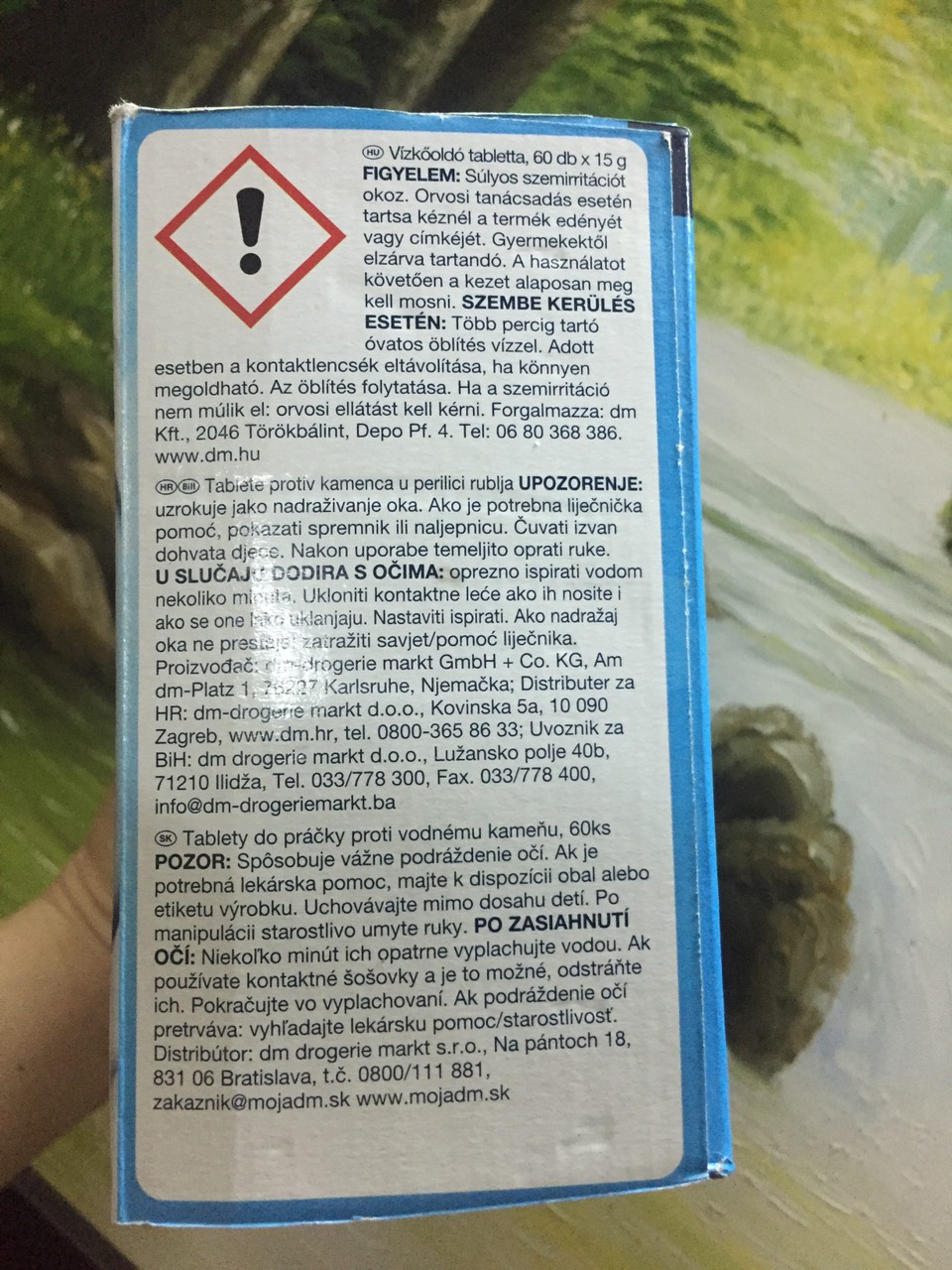 Viên tẩy lồng giặt DENKMIT 60v - Hàng Đức