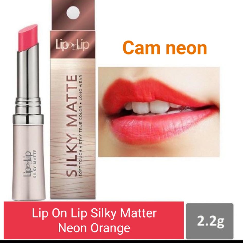 Son Lì Siêu Mịn Lip On Lip Silky Matte 2.2G