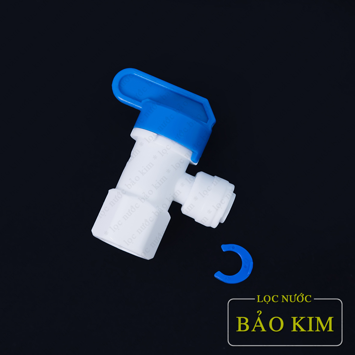[HCM]Van khóa bình chứa nước máy lọc nước ren 13 ra d ây 6 (1/4’’) - Phụ kiện máy lọc nước