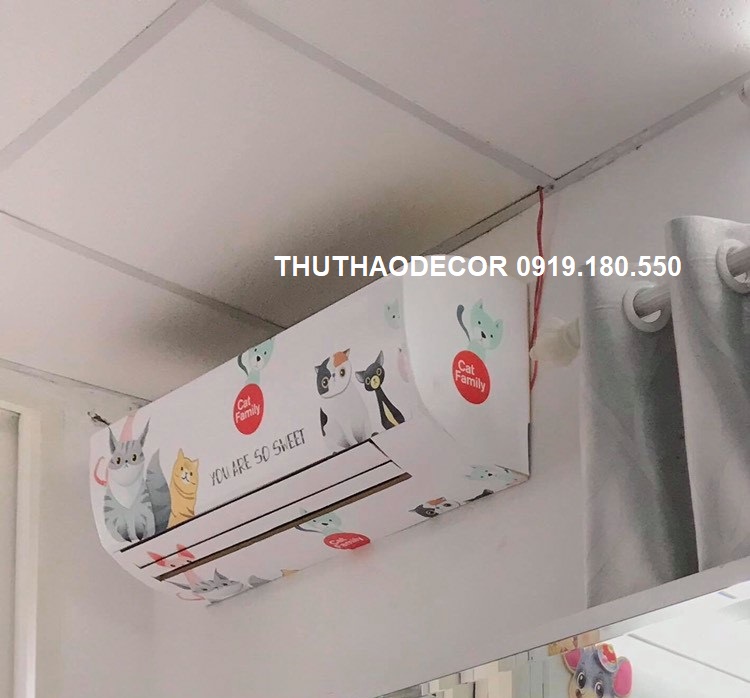 [HCM]DECAL DÁN MÁY LẠNH - Dán full kín 4 mặt - THUTHAODECOR